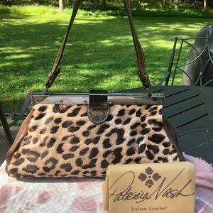 Patricia Nash Ferrara Leopard Handbag - Nice!